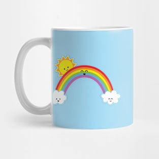 Happy Rainbow | by queenie's cards Mug